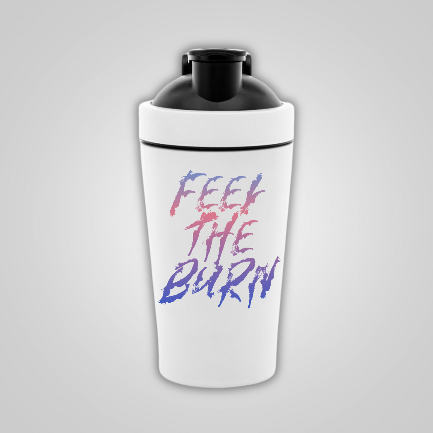 FEEL THE BURN Edelstahl Shaker