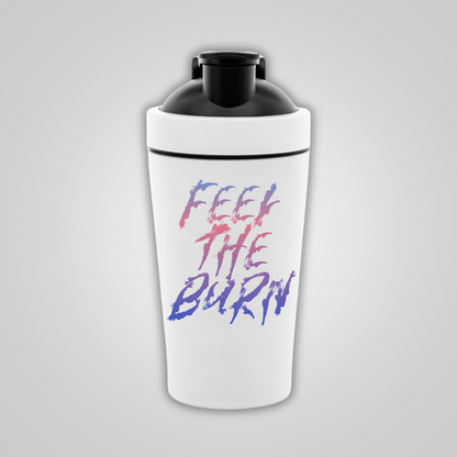 FEEL THE BURN Edelstahl Shaker