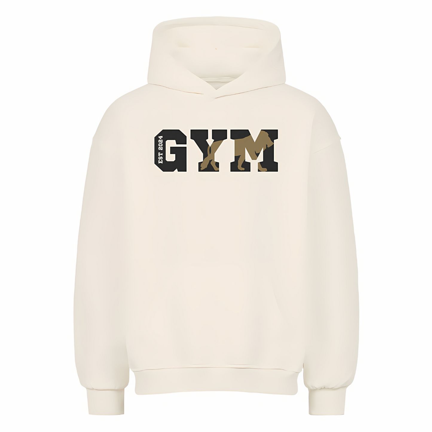 GYM Unisex Oversized Hoodie (Frontprint)