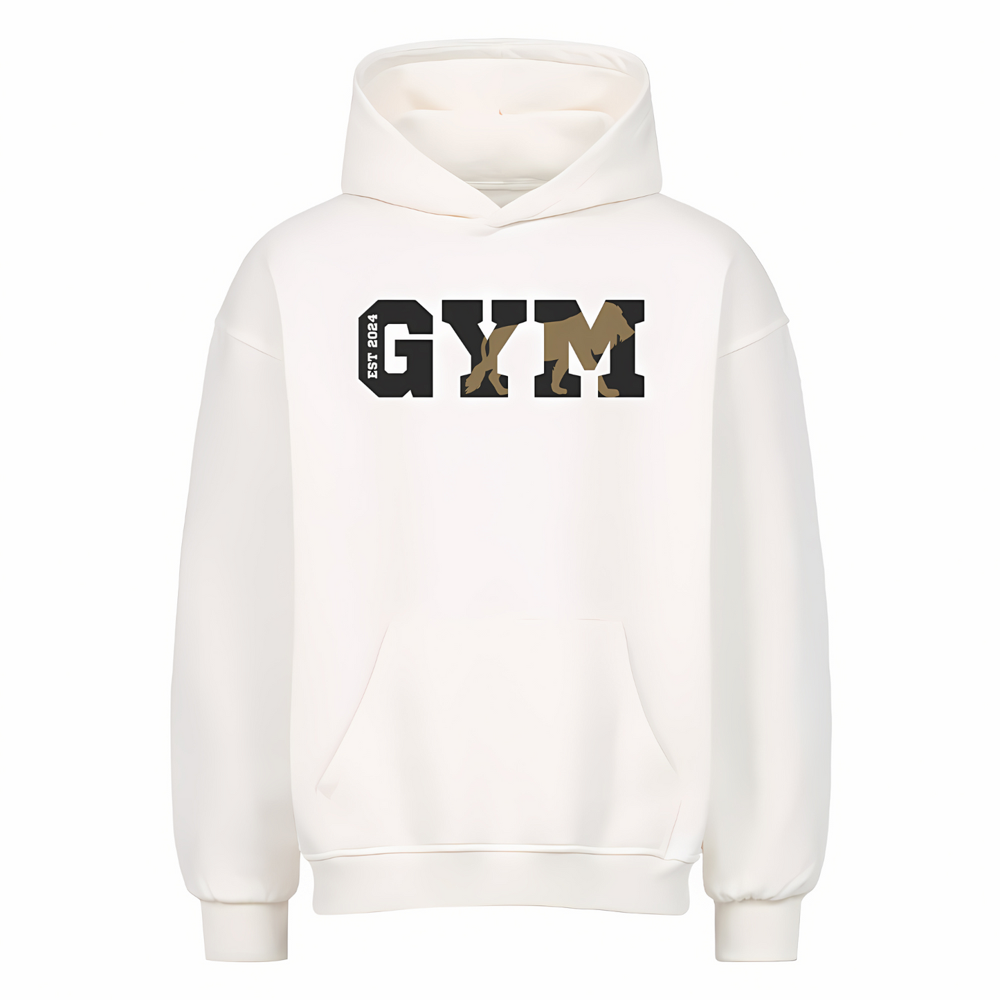 GYM Unisex Oversized Hoodie (Frontprint)