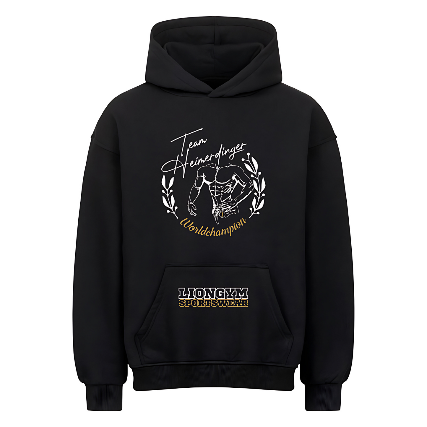 ATHLETE Team Heimerdinger Unisex Oversized Hoodie (Front- & Backprint)