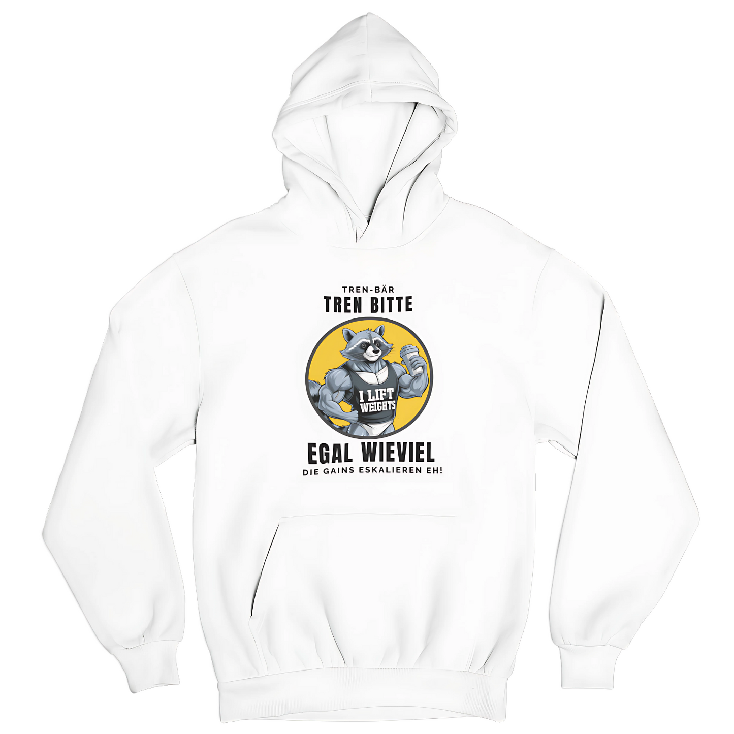 TREN-BÄR Unisex Oversized Hoodie (Frontprint)